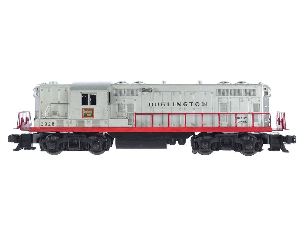 Lot 215: Lionel Burlington 2328 Locomotive