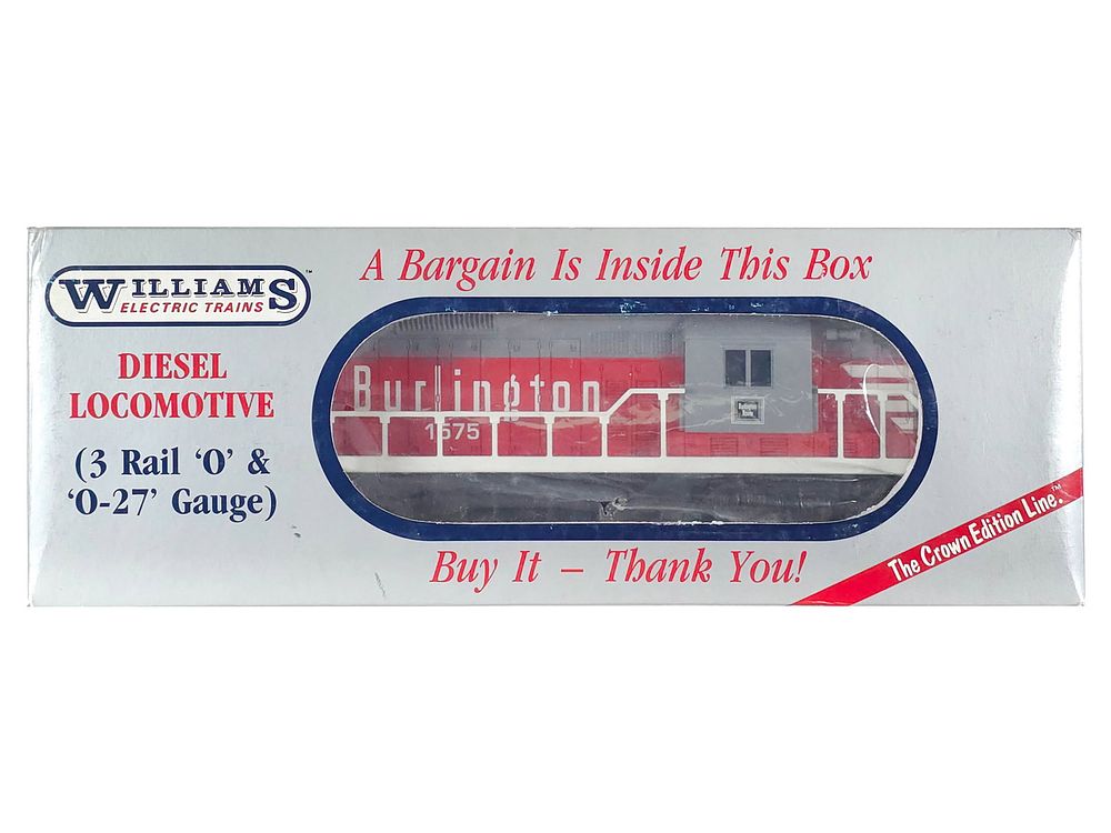 Lot 220: Williams 1575 Dummy Burlington Boxed