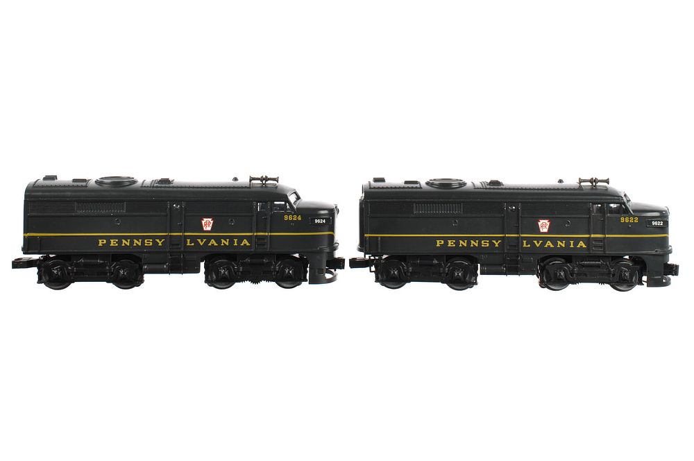 Lot 230: (2) MTH Pennsylvania Alco Engines
