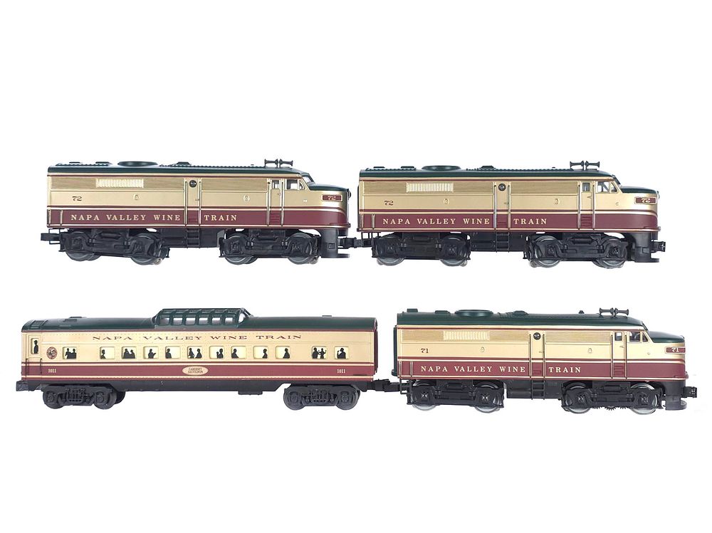 Lot 241: (4) K-Line Napa Valley Wine Trains Assorted