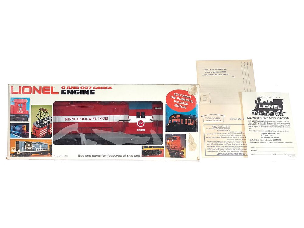Lot 248: Lionel 6-886 Engine Minneapolis Boxed