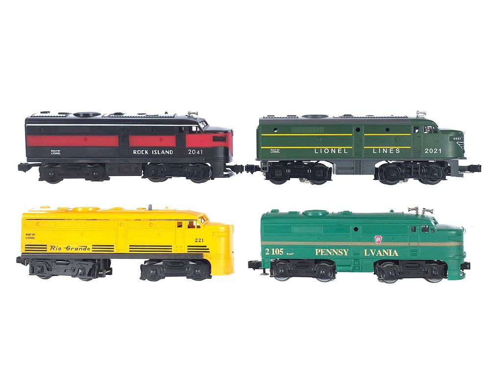 Lot 258: (4) Lionel Locomotive Engines