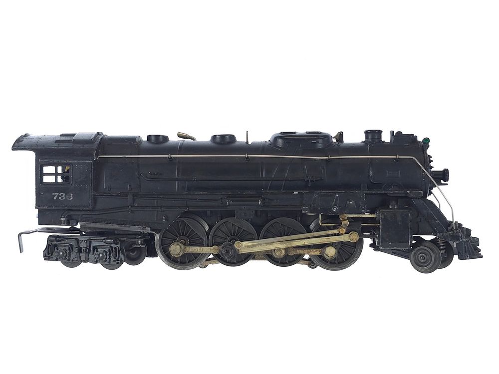 Lot 267: Lionel Black 736 Locomotive Engine