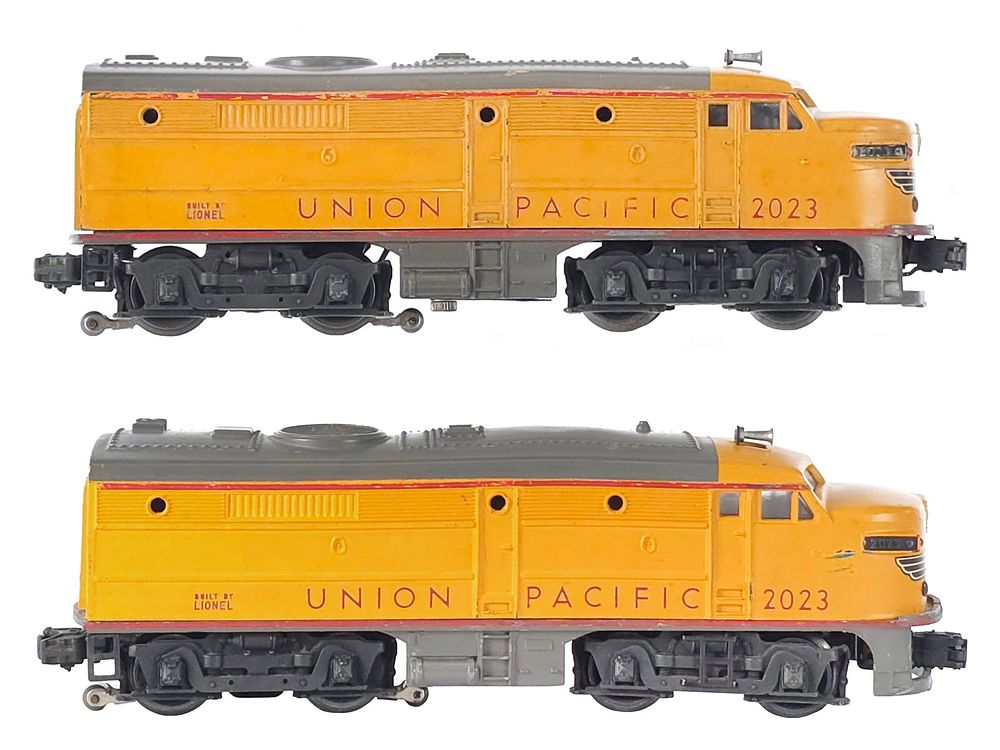 Lot 274: (2) Lionel Union Pacific 2023 Working & Dummy