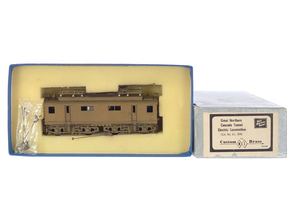 Lot 296: BRASS Great Northern Cascade Tunnel Electric Locomotive EL-304