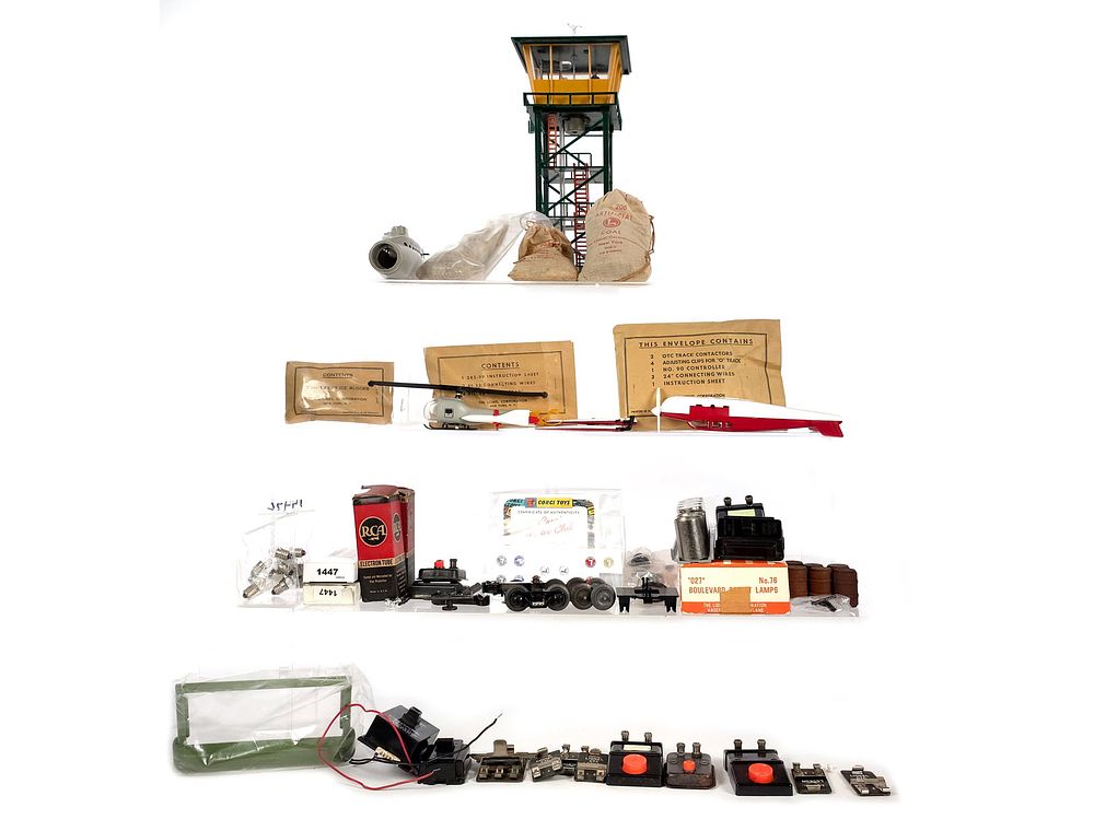 Lot 306: Assorted Train Parts & Accessories