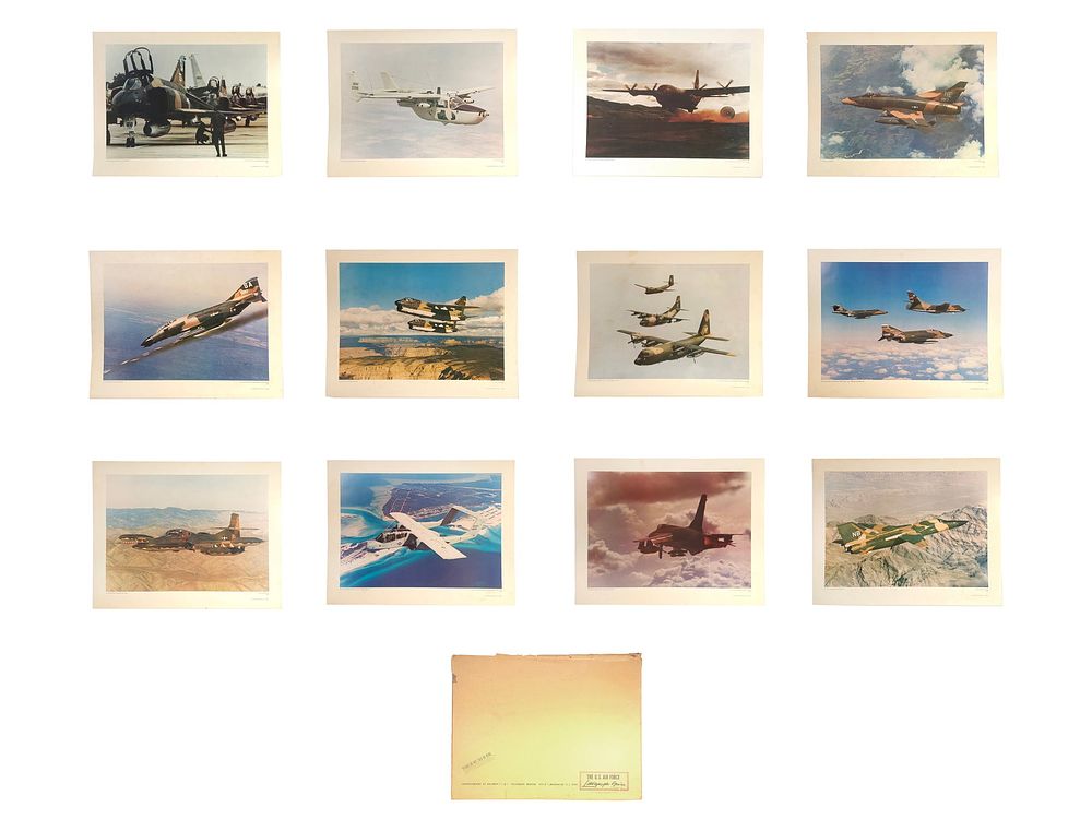 Lot 183: The U.S. Air Force Lithograph Series