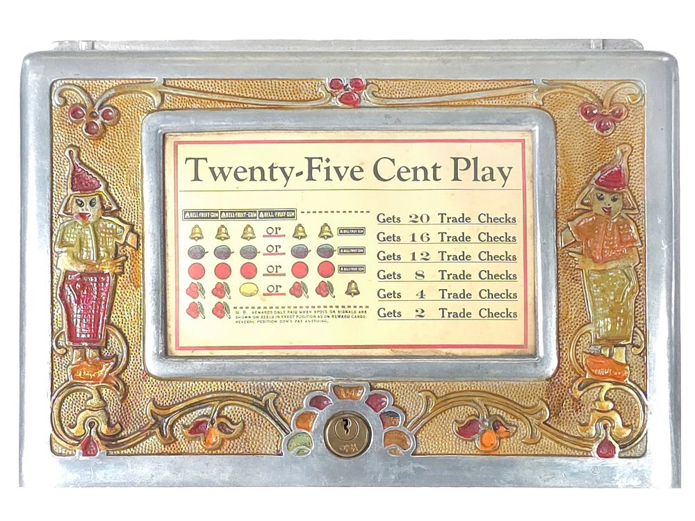 Lot 193: Jennings Dutch Boy Slot Machine Cover