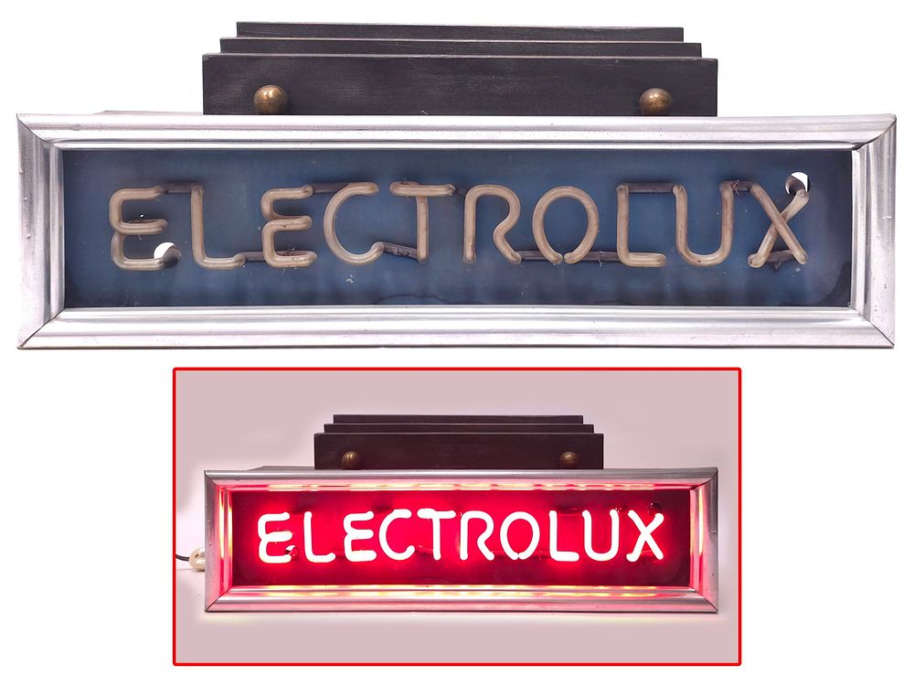 Lot 200: Vintage Electrolux Neon Sign 723232