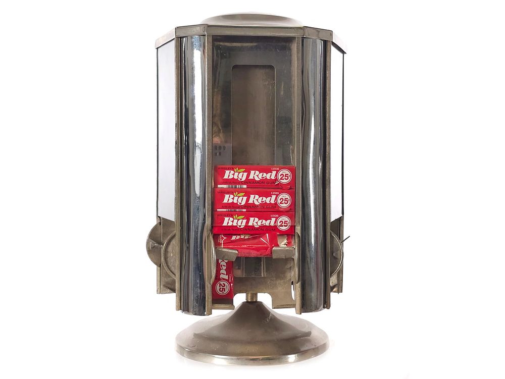 Lot 215: 1920s Wrigley's Gum Rotating Countertop Dispenser
