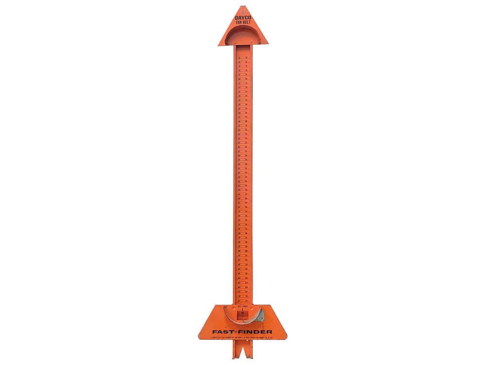 Lot 292: 1950s/1960s Dayco Fan Belt Fast Finder
