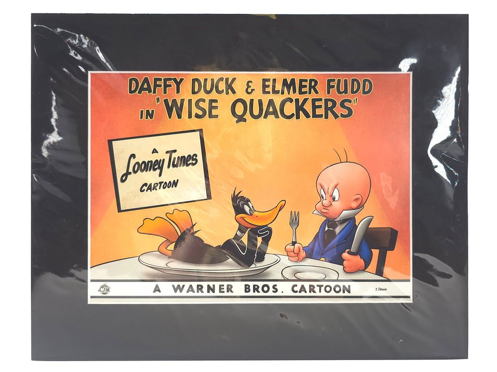 Lot 156: Limited Edition Giclee on Paper from Wise Quackers