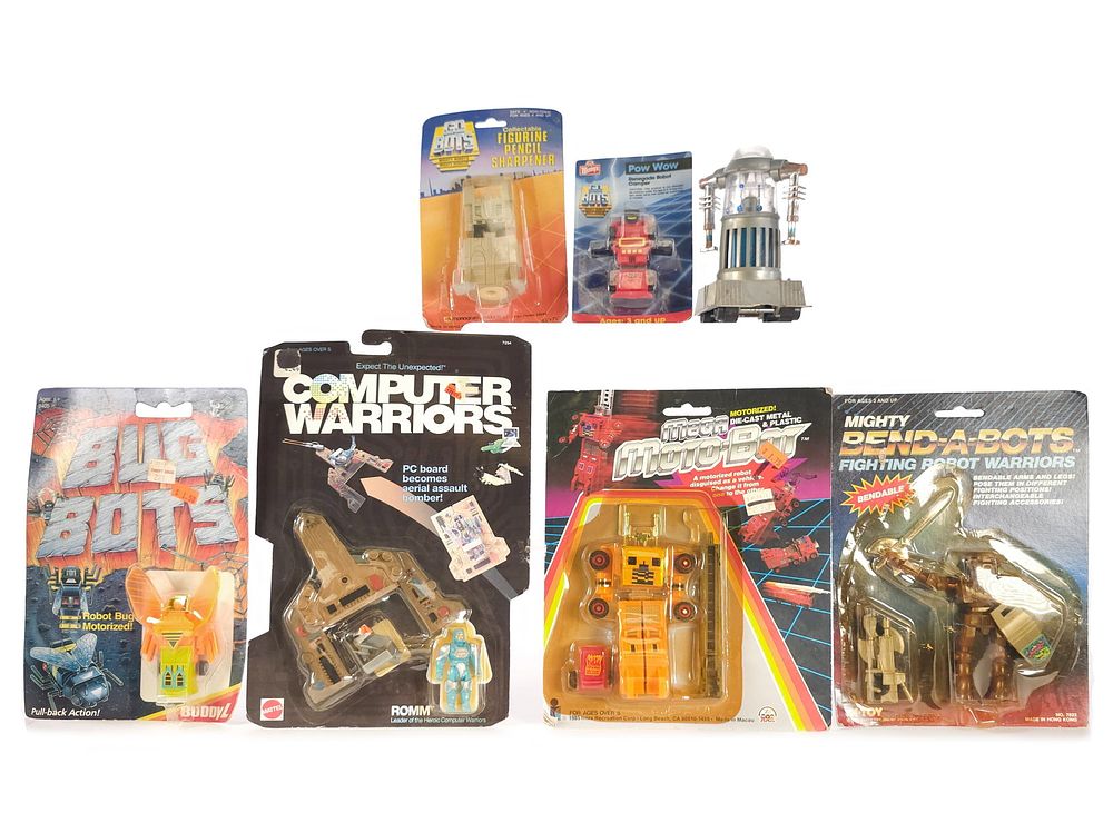 Lot 232: Assorted Vintage Robot Lot