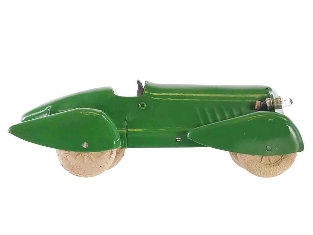 Lot 247: Wyandotte Boattail Racer Pressed Steel