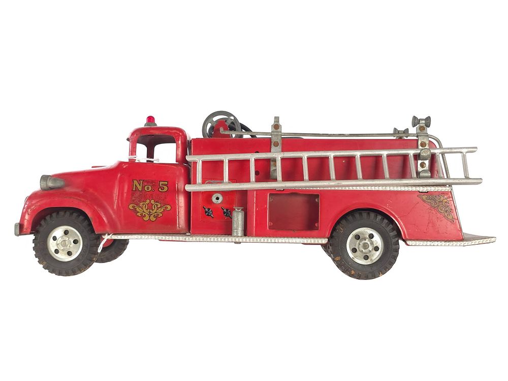 Lot 268: Tonka No. 5 Pressed Steel Fire Truck