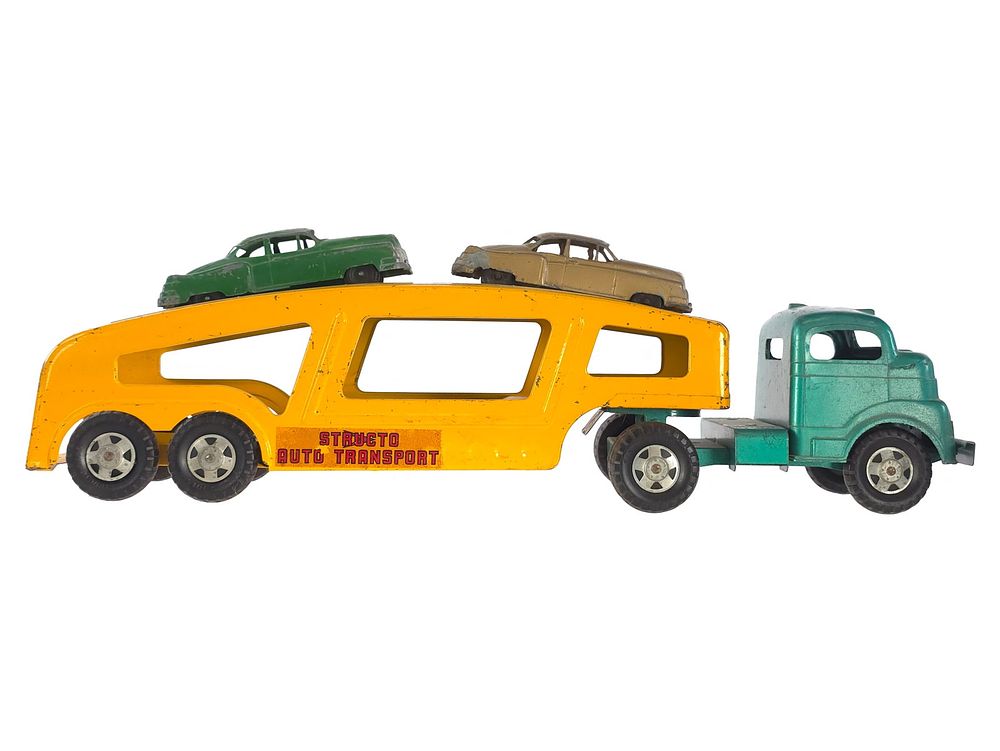 Lot 273: Structo Pressed Steel Auto Transport 22"