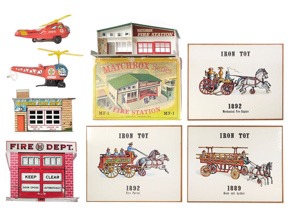 Lot 291: Assorted Fire Playset Lot