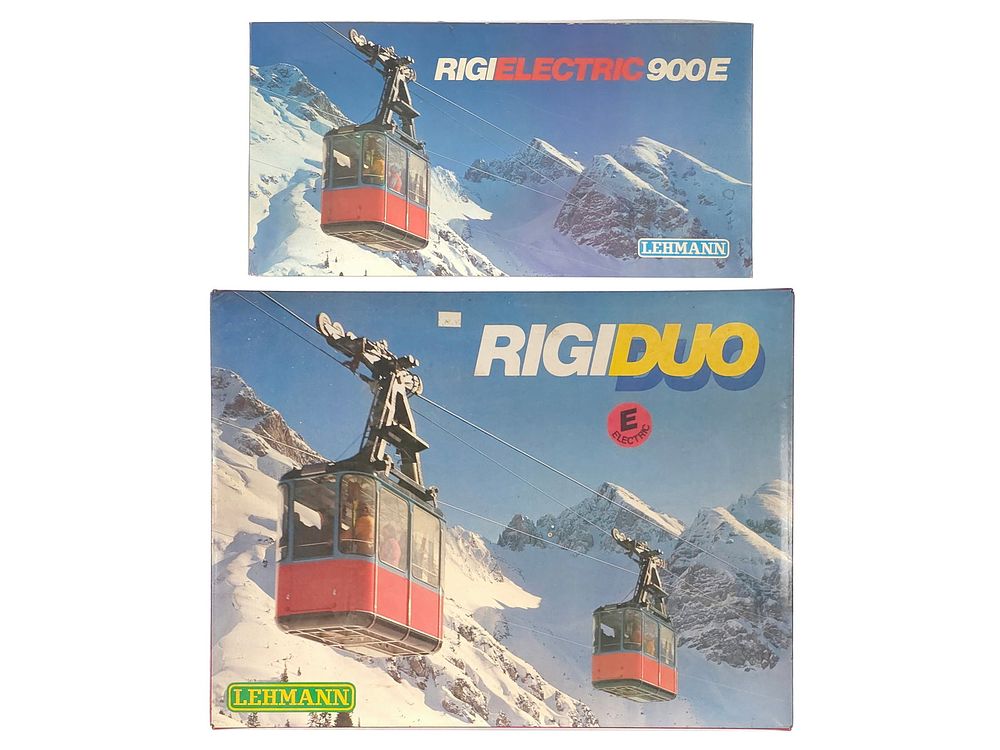 Lot 322: (2) Lehmann Rigi Duo 900 & Rigi Electric 900 in Original Boxes