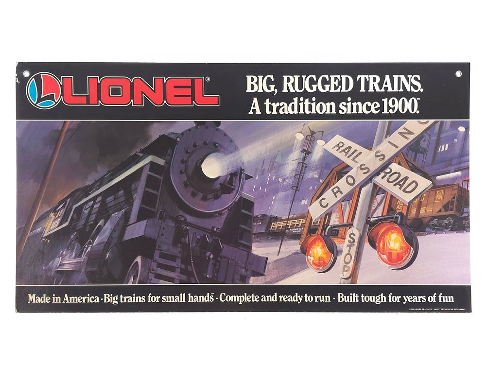 Lot 325: Lionel Cardboard Store Display in Original Box