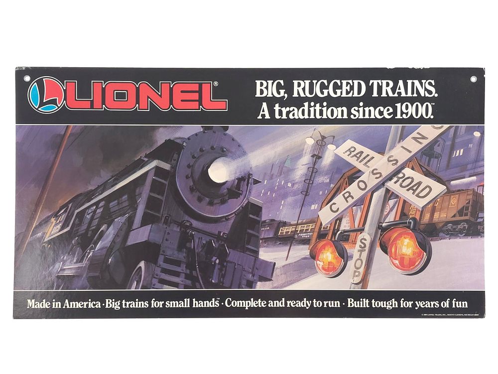 Lot 328: Lionel Cardboard Store Display in Original Box