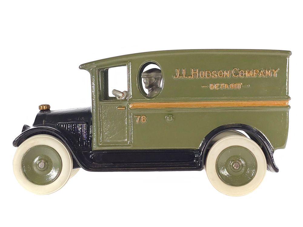 Lot 34B: J.L. Hudson Arcade Style Panel Van by Classic Cast