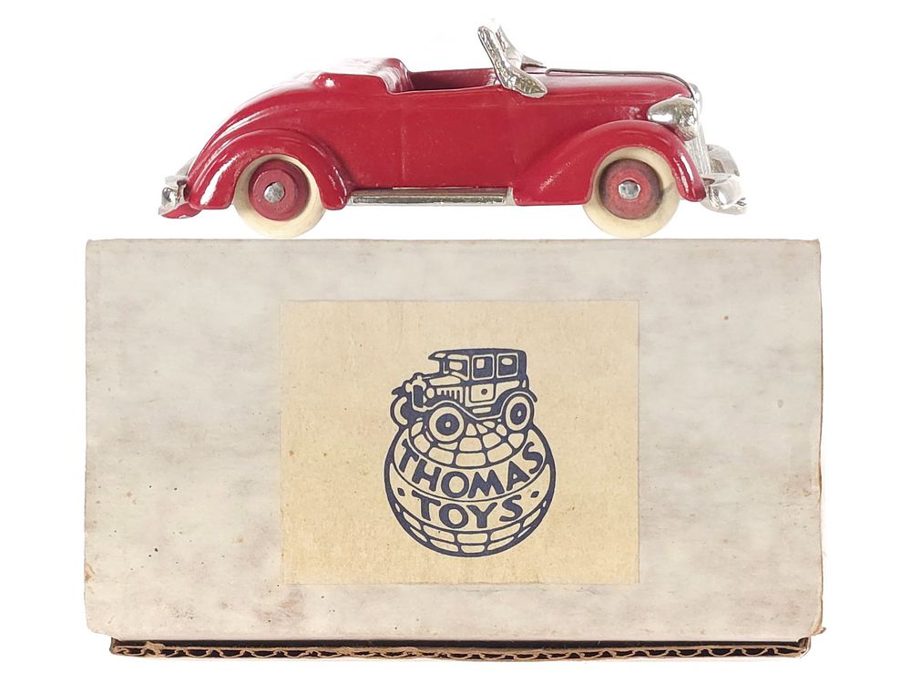 Lot 41B: Thomas Toys A.C. Williams 1936 Ford Convertible Boxed