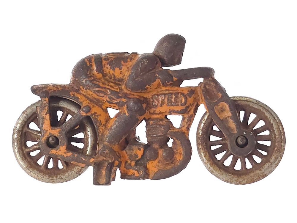 Lot 41C: Hubley "Speed" Cast Iron Motorcycle