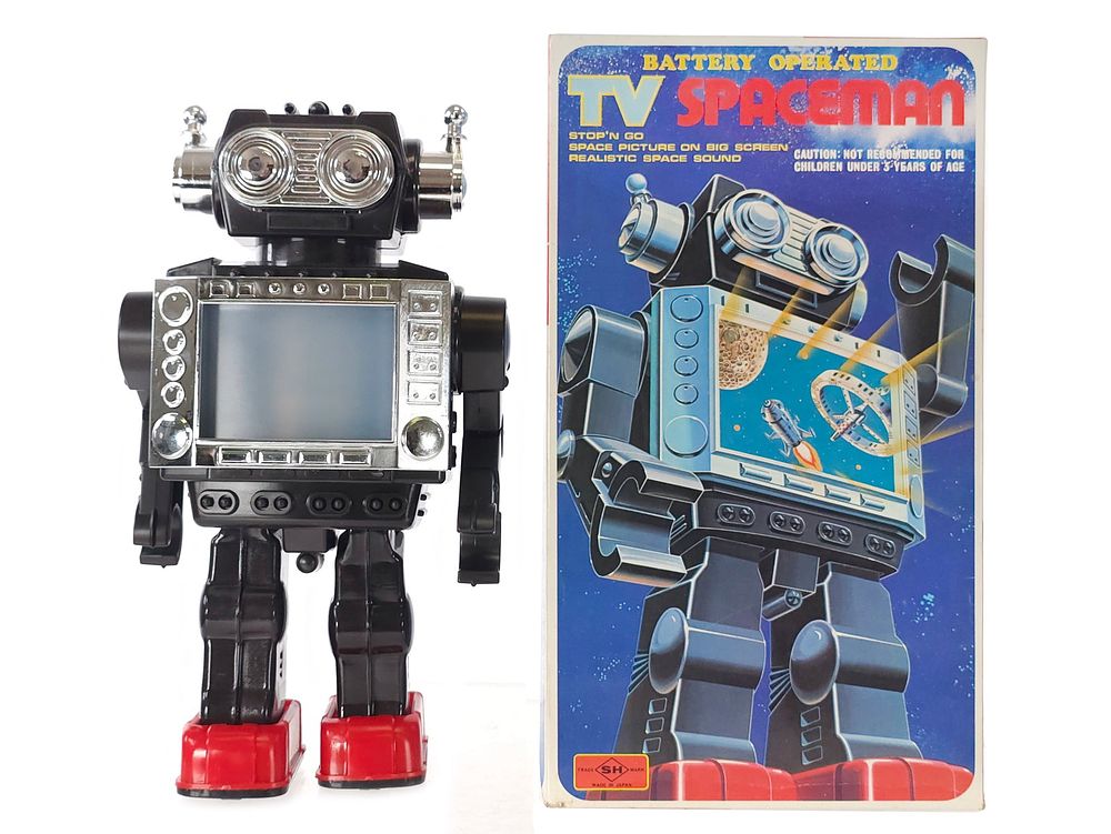 Lot 190: Hornikawa (S.H.) TV Spaceman Robot, Japan Boxed