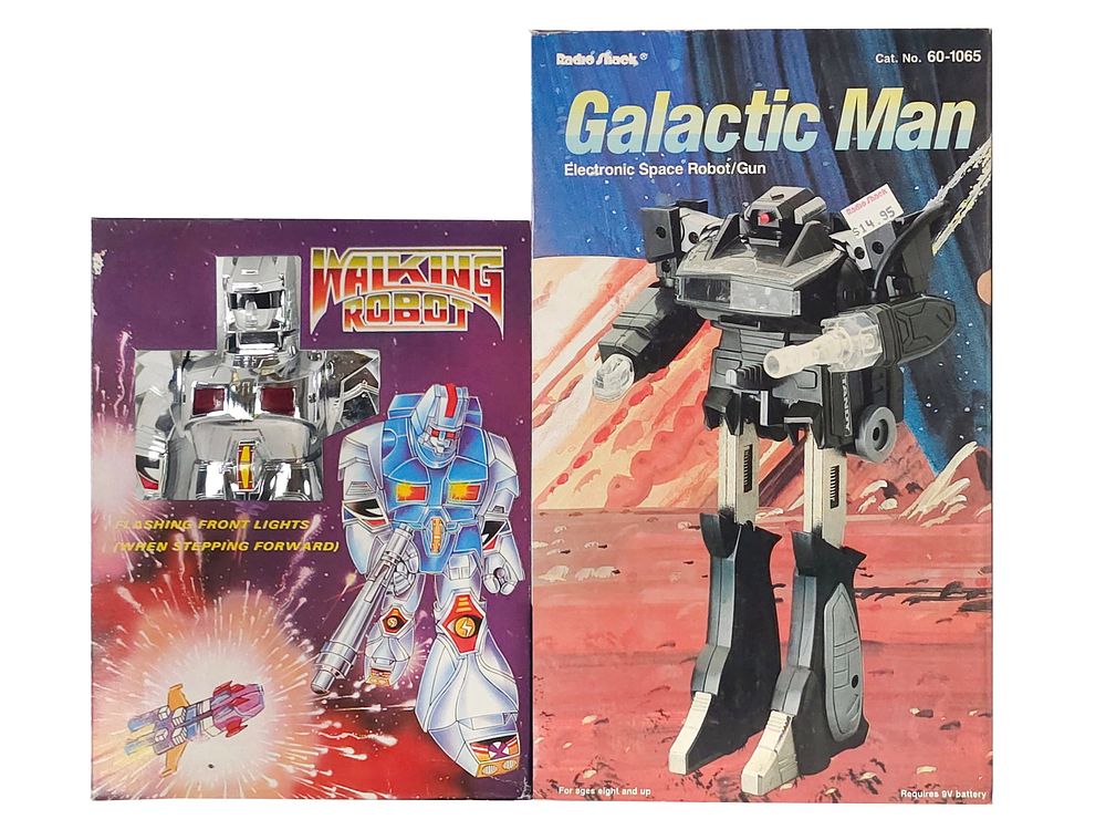 Lot 198: (2) Transformers Style Robot Toys Galactic Man Boxed