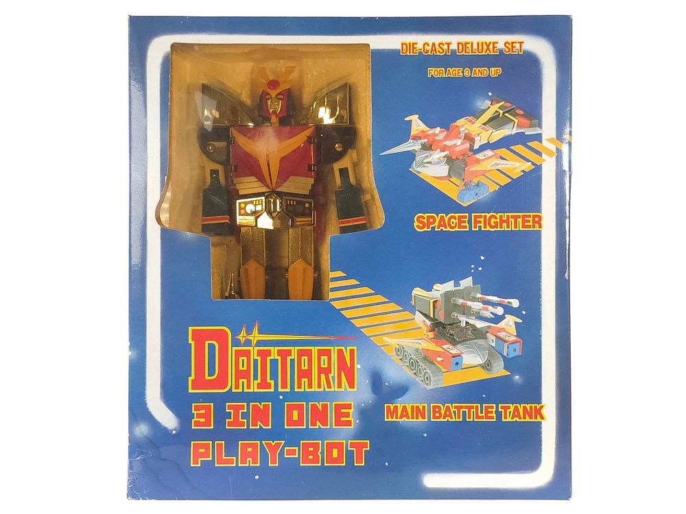 Lot 203: Daitarn Robot by Clover Boxed