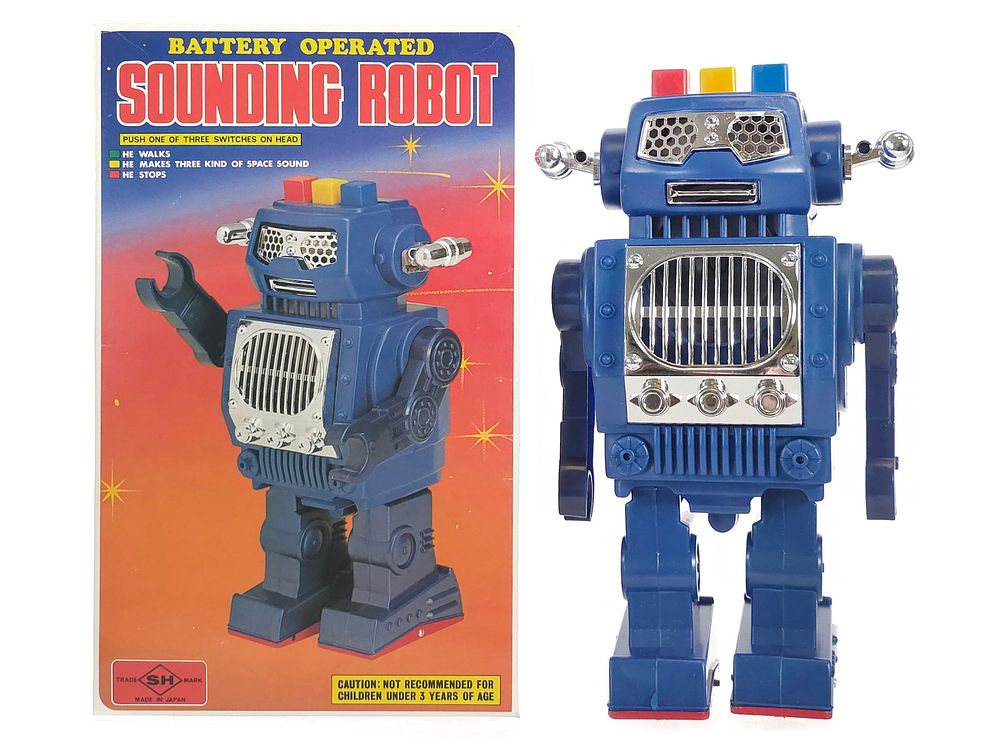 Lot 231: Horikawa S.H. Sounding Robot with Box, Japan