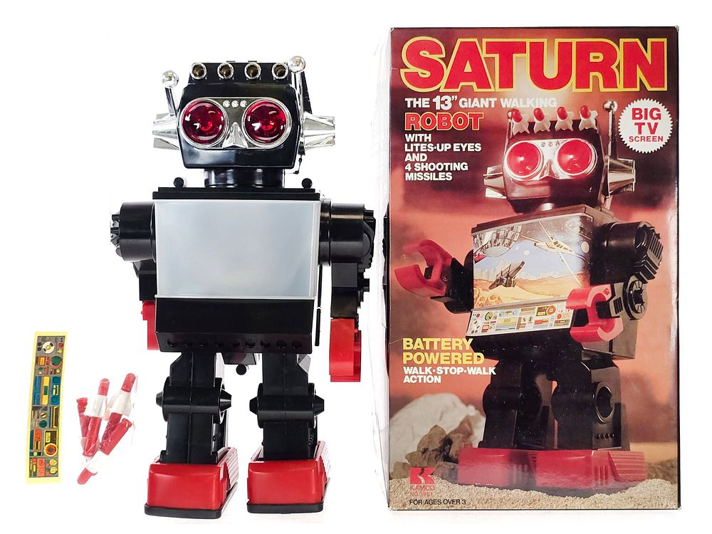 Lot 245: Saturn Robot with Box by KAMCO