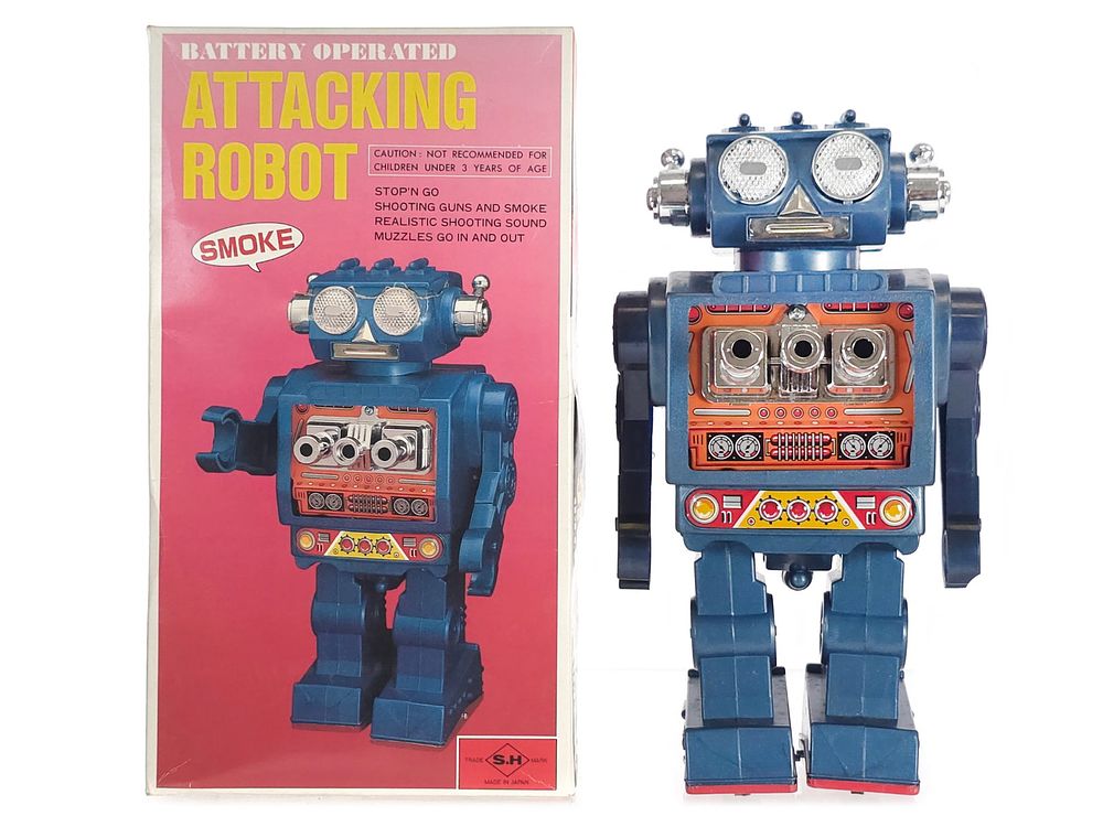 Lot 248: Attacking Robot by Horikawa with Smoke Boxed