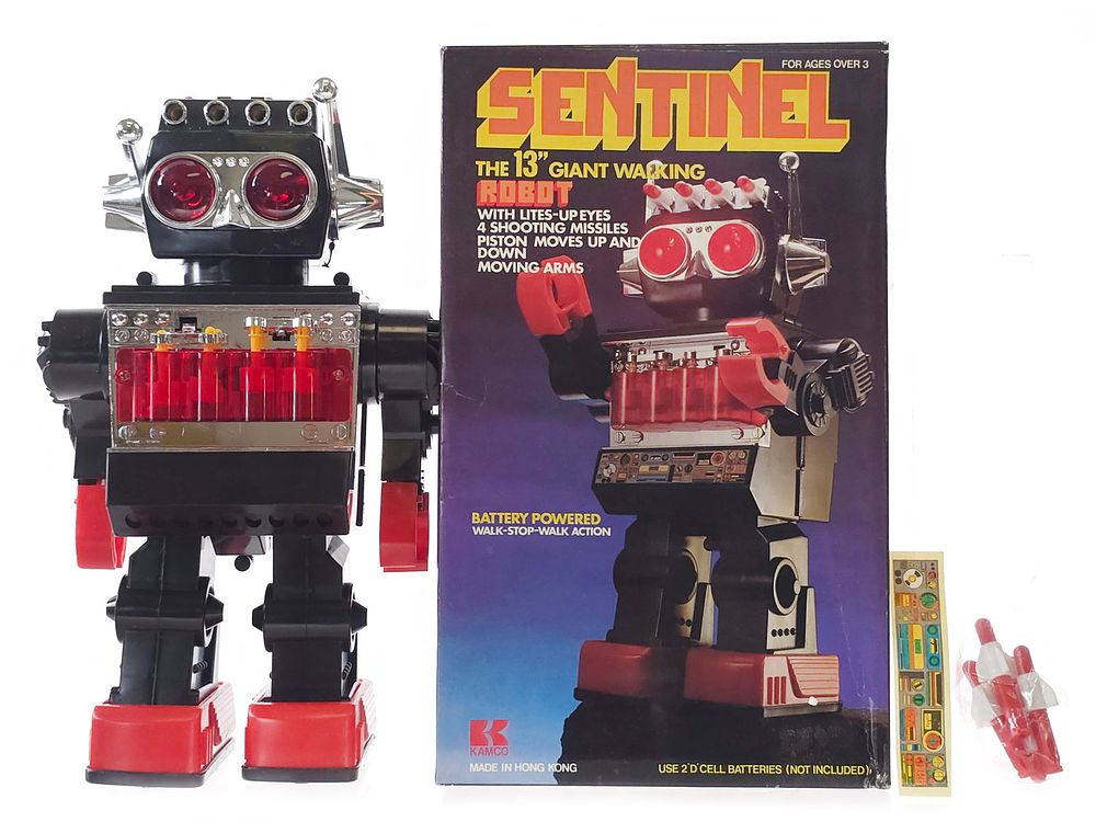 Lot 264: Sentinel KAMCO Robot from Hong Kong Boxed