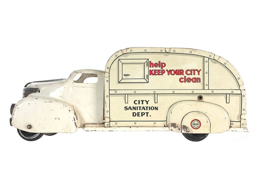 Lot 278: Marx City Sanitation Dept. Garbage Truck