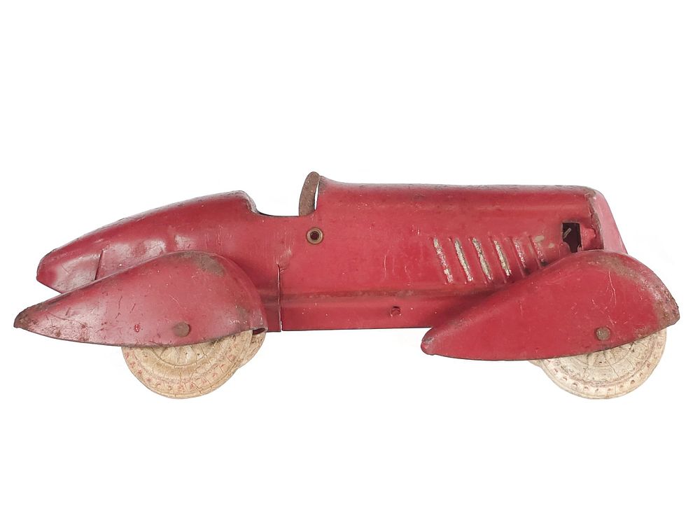 Lot 281: Wyandotte Boattail Racer Pressed Steel