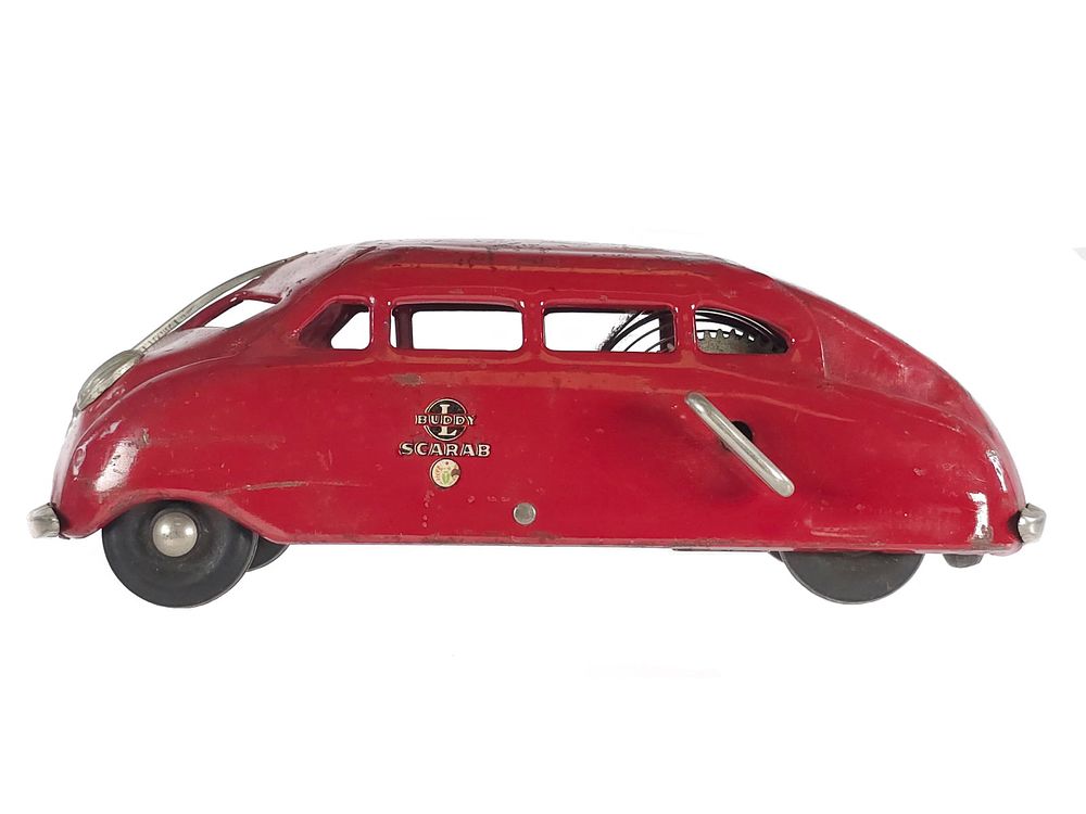 Lot 285: Buddy L Pressed Steel Windup #711 Scarab