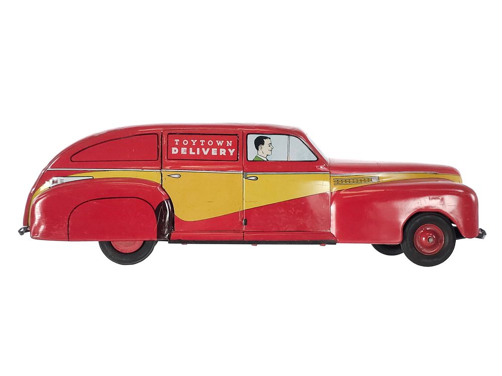 Lot 291: Wyandotte Pressed Steel Toy Town Delivery Van