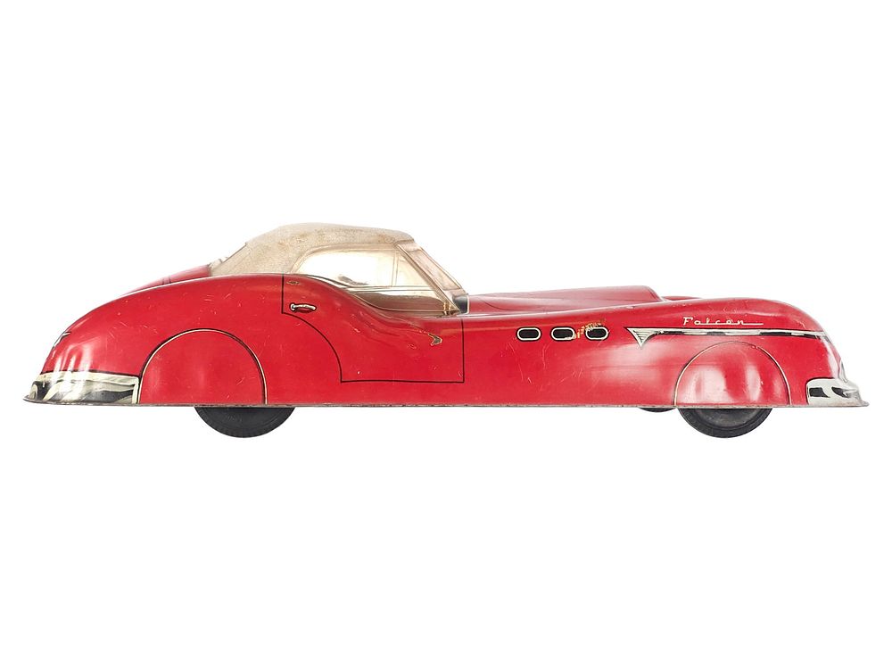 Lot 293: 1955 Marx Tin Litho Falcon Car 5220