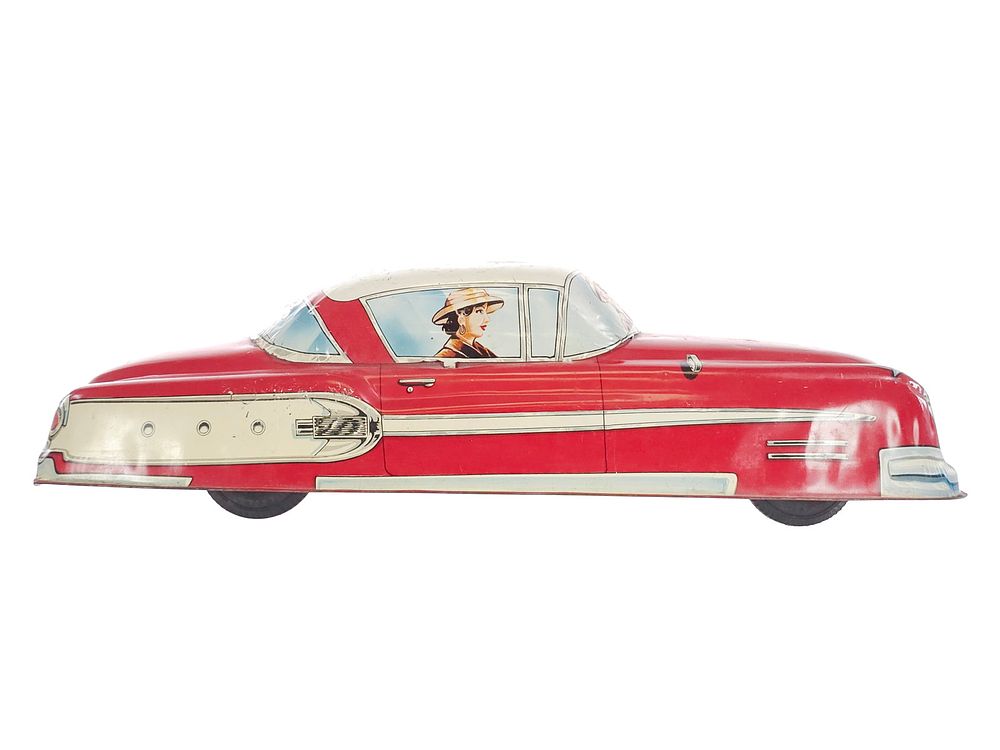 Lot 316: Marx Tin Litho BK4117 Sedan Car