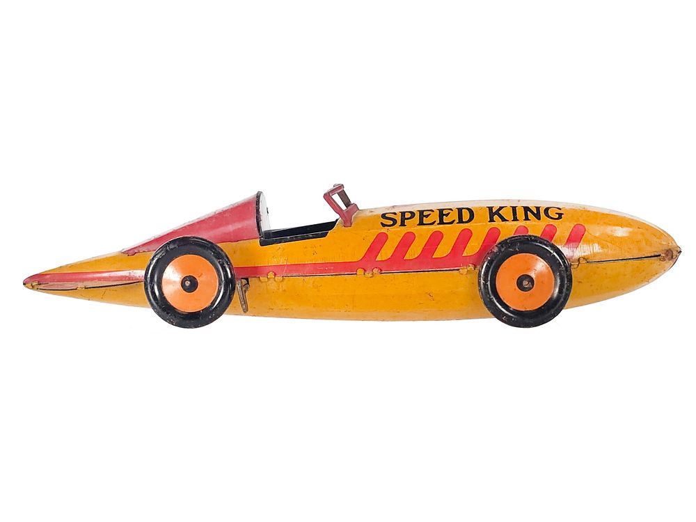 Lot 325: Marx Speed King Racecar Tin Litho