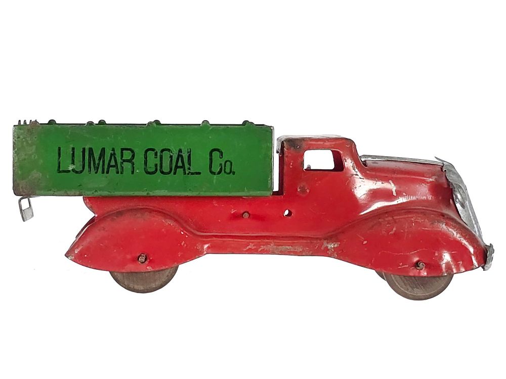 Lot 326: Marx Lumar Coal Co. Dump Truck Pressed Steel