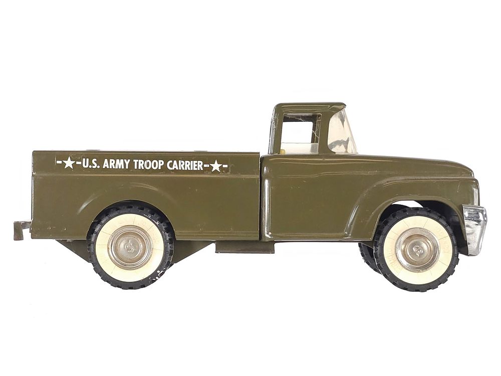Lot 337: Structo U.S. Army Troop Carrier Truck