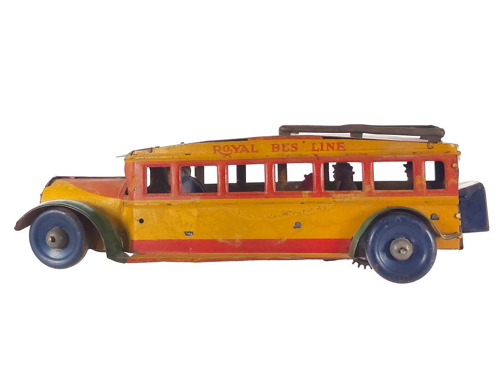 Lot 350: Marx Tin Litho Royal Bus Line Windup