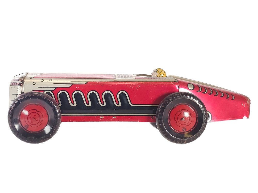 Lot 362: 1940s Marx Mechanical Speed Racer Tin Windup