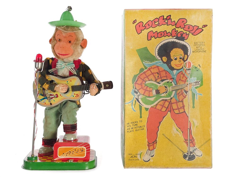 Lot 400: Alps Rock 'n Roll Monkey Boxed