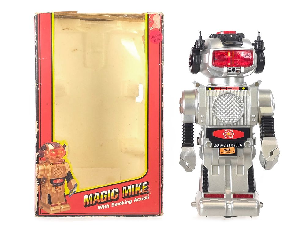 Lot 264D: Magic Mike Battery-Operated Robot Boxed