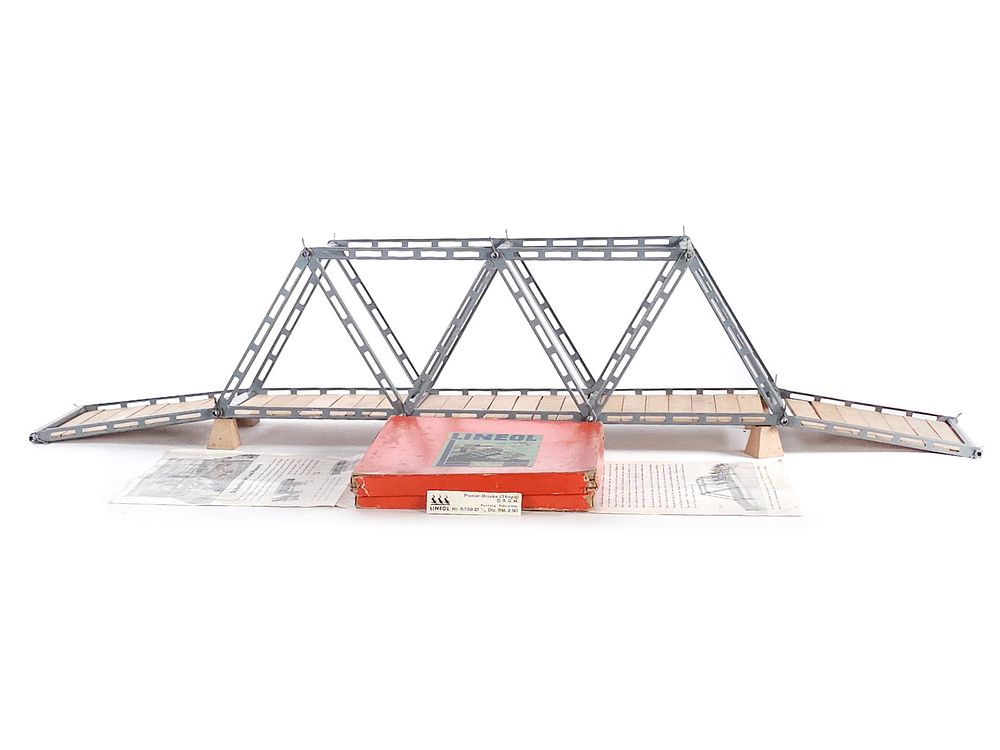 Lot 317: Lineol Wehrmacht Pioneer Combat Engineer Truss Bridge Boxed