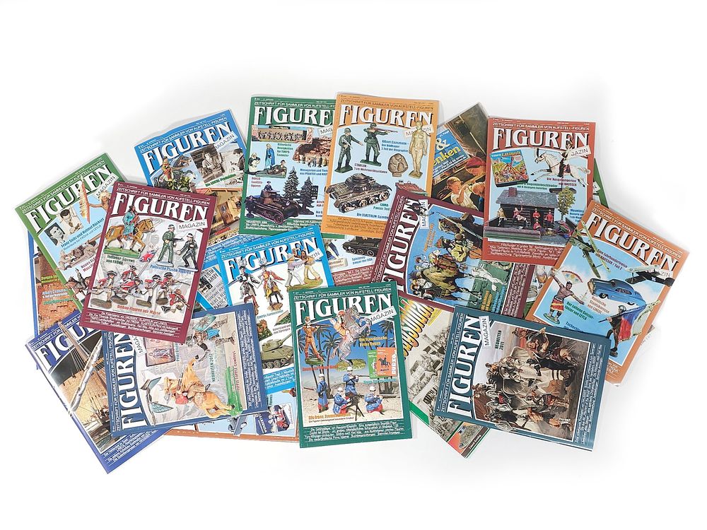 Lot 331: (31) Toy Soldier & Antique Hobby Collector Reference Magazines