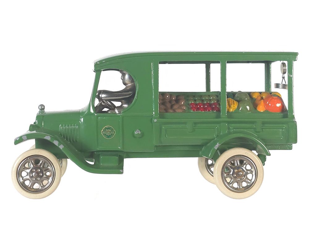 Lot 387: Motorcade Toys Huckster Cast Iron